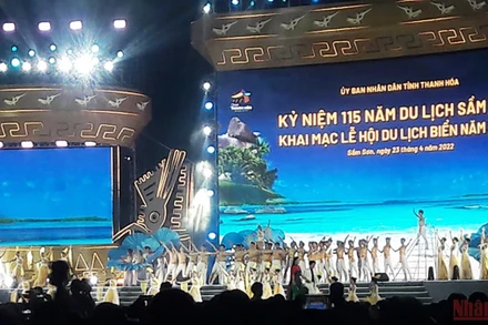 Lễ kỷ niệm 115 năm du lịch Sầm Sơn và khai mạc Lễ hội du lịch biển năm 2022. 