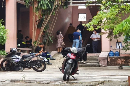 Khu vực xảy ra vụ cháy làm 1 học sinh lớp 6 tử vong.