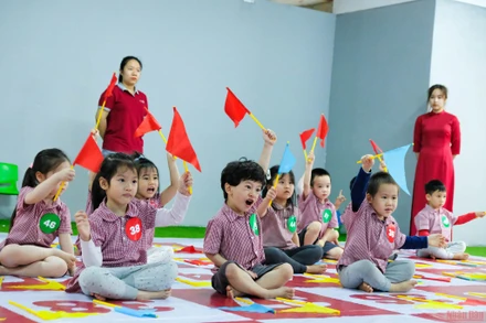 Sở Giáo dục và Đào tạo Hà Nội sẽ tiến hành lấy ý kiến phụ huynh bậc học mầm non để bảo đảm đồng thuận, nhất trí về chủ trương. (ẢNH: TRƯỜNG T.L)