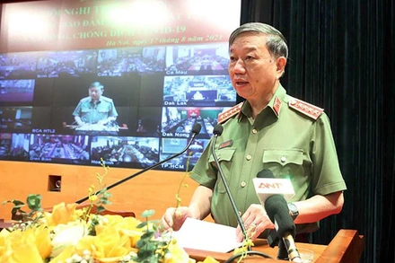 Đại tướng Tô Lâm, Ủy viên Bộ Chính trị, Bộ trưởng Công an. Ảnh: LÊ TÚ