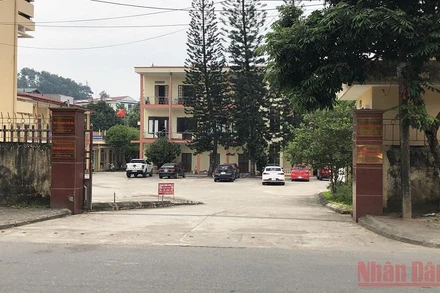 Văn phòng Đăng ký đất đai tỉnh Yên Bái, nơi Nguyễn Minh Ngọc hợp đồng làm việc.