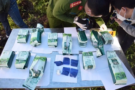 Tang vật vụ án mua bán, vận chuyển ma túy lớn nhất ở Hải Dương từ trước tới nay.