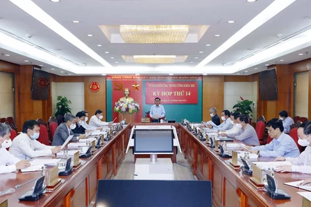 Quang cảnh Kỳ họp thứ 14, Ủy ban Kiểm tra Trung ương.
