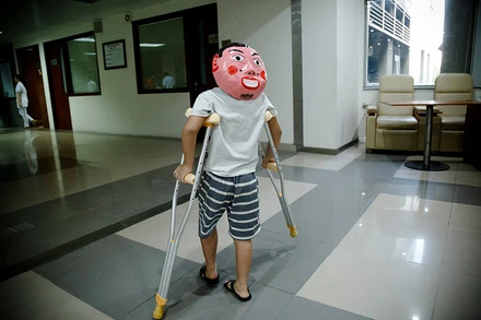 Bệnh nhân đang điều trị tại Viện Huyết học-Truyền máu Trung ương. 