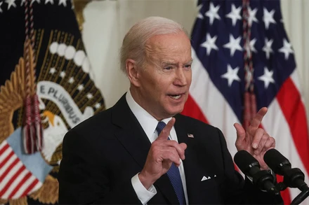Tổng thống Mỹ Joe Biden. (Ảnh: Reuters)