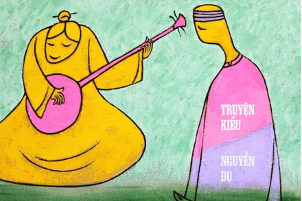 Bìa sách Kiều - Lê Thiết Cương.