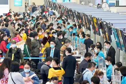 Ảnh minh họa. (Nguồn: Cảng Hàng không quốc tế Nội Bài cung cấp)