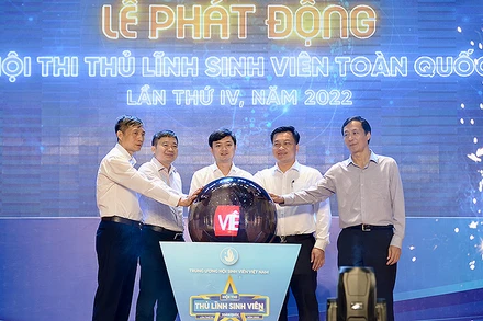 Đại diện ban tổ chức phát động Hội thi vào sáng 25/4.