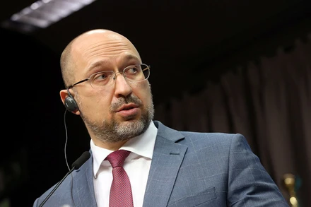 Thủ tướng Ukraine Denys Shmyhal. (Ảnh: Reuters)