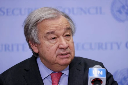 Tổng Thư ký Liên hợp quốc Antonio Guterres. (Ảnh: Reuters)