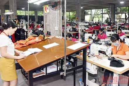 WB dự báo dệt may của Việt Nam sẽ là một trong những ngành có mức tăng trưởng nhanh nhất nhờ RCEP. (Ảnh: VIẾT CHUNG)