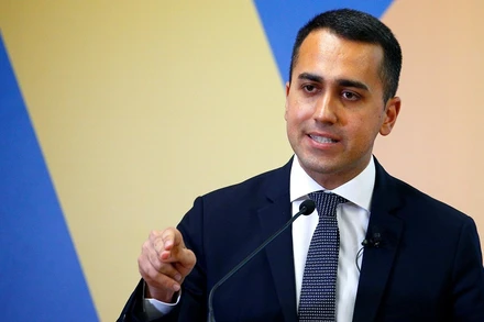 Ngoại trưởng Italia Luigi Di Maio. (Ảnh: Reuters)