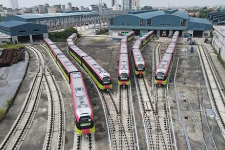 Tuyến đường sắt đô thị Nhổn-Ga Hà Nội dự kiến sẽ đưa vào vận hành đoạn trên cao từ cuối năm 2022.