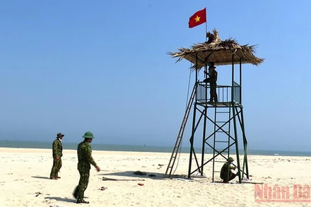 Trạm kiểm soát an toàn tàu thuyền đường thủy Cửa Đại-Cù lao Chàm.