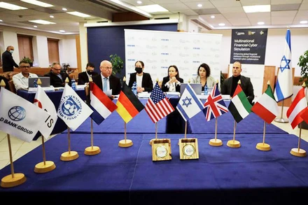 Hội nghị tại Israel mô phỏng cuộc tấn công mạng vào hệ thống tài chính toàn cầu. (Ảnh: REUTERS)