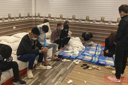 Hiện trường vụ việc.