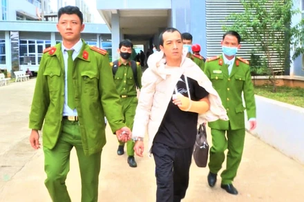 Đối tượng Thái Tình bị bắt tạm giam.