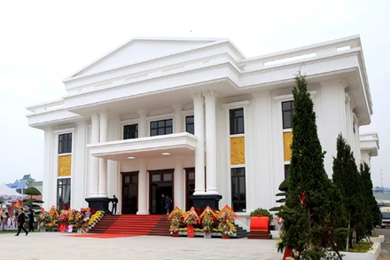 Công trình Nhà văn hóa huyện Hữu Lũng.