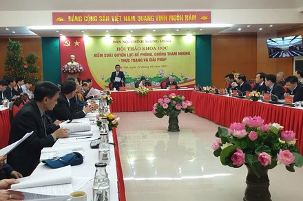 Quang cảnh hội thảo.