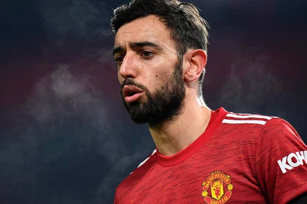 Bruno Fernandes đang dần mệt mỏi sau thời gian chiến đấu liên tục. (Nguồn: Getty Images).