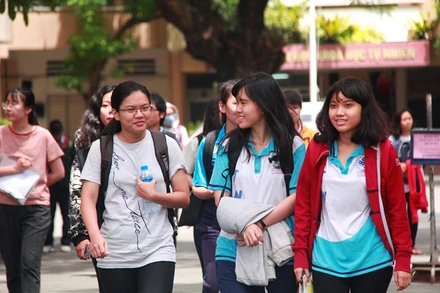 Thí sinh tham gia Kỳ thi đánh giá năng lực do ĐHQG-HCM tổ chức. Ảnh: ĐỨC LỘC