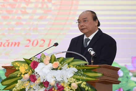 Thủ tướng Nguyễn Xuân Phúc dự Hội nghị trực tuyến triển khai nhiệm vụ năm 2021 của ngành thanh tra.