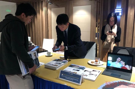 Các doanh nghiệp kết nối, tìm hiều thông tin tại Diễn đàn.