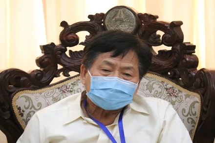 Bộ trưởng Y tế Lào Bounkong Sihavong.