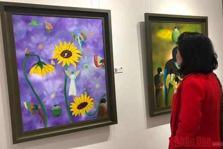 Nhà thơ Nguyễn Quang Thiều: Vẽ tranh như hơi thở