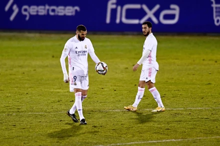 Một trận đấu đáng thất vọng của Real. (Ảnh: ESPN)