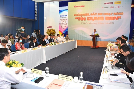 Quang cảnh buổi Tọa đàm sáng 20-1.