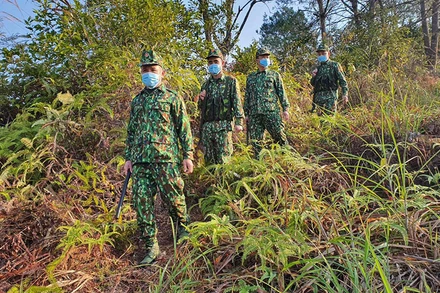 Kiểm soát chặt biên giới, tại các đường mòn, lối mở, ngăn chặn nhập cảnh trái phép.