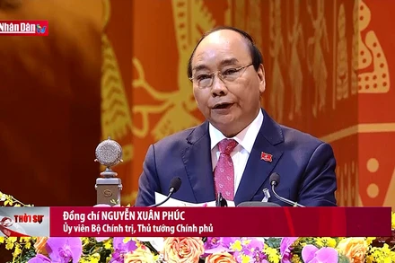 Thủ tướng Nguyễn Xuân Phúc phát biểu khai mạc Đại hội Đảng toàn quốc lần thứ XIII