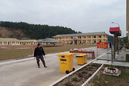 Trung đoàn 750 nơi cách ly công dân từ Trung Quốc về nước