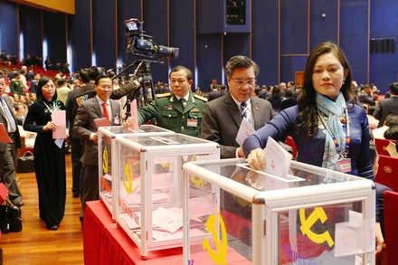 Thông cáo báo chí về ngày làm việc thứ năm Đại hội XIII của Đảng