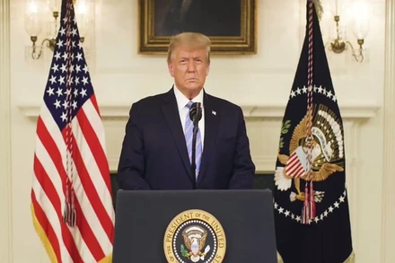 Tổng thống Mỹ Donald Trump. (Ảnh: Guardian)