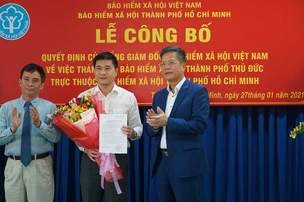 Ra mắt cơ quan Bảo hiểm xã hội thành phố Thủ Đức
