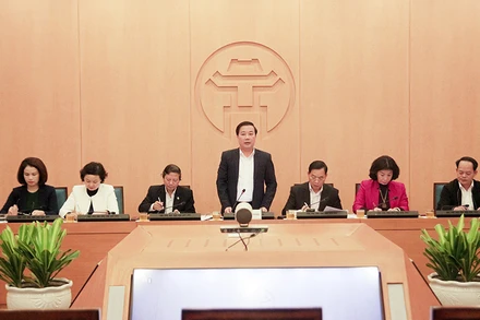 Ban Chỉ đạo Phòng, chống dịch bệnh Covid-19 TP Hà Nội yêu cầu các sở, ban, ngành, địa phương thực hiện nghiêm các biện pháp phòng, chống dịch bệnh Covid-19.