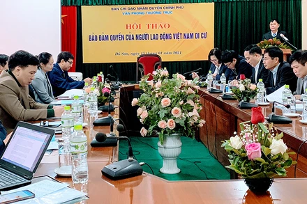 Quang cảnh hội thảo.