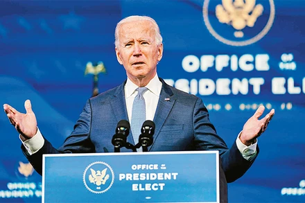 Ông Joe Biden sẽ gặp không ít khó khăn với di sản của người tiền nhiệm.