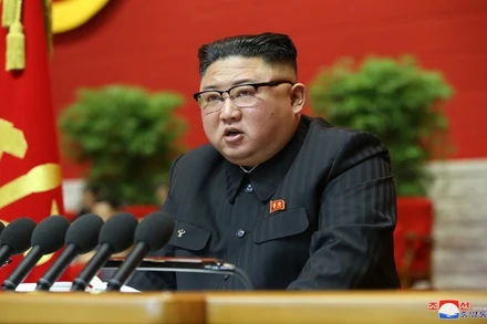 Nhà lãnh đạo Kim Jong-un. (Ảnh: KCNA)