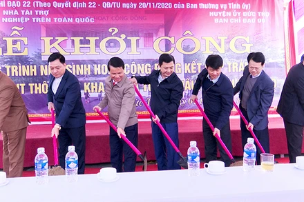 Hà Tĩnh xây dựng 152 nhà văn hóa cộng đồng kết hợp tránh bão lũ