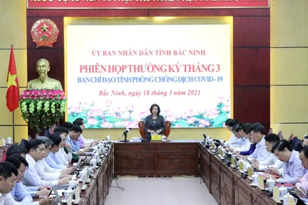 Quang cảnh phiên họp.