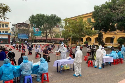 Nhiều trường học tại Hải Dương trở thành nơi cách ly tập trung hoặc lấy mẫu xét nghiệm diện rộng trong mùa dịch