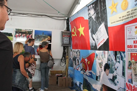 Hội báo Nhân Đạo là dịp để Việt kiều, bạn bè Pháp và quốc tế biết thêm nhiều về đất nước Việt Nam và Báo Nhân Dân. 