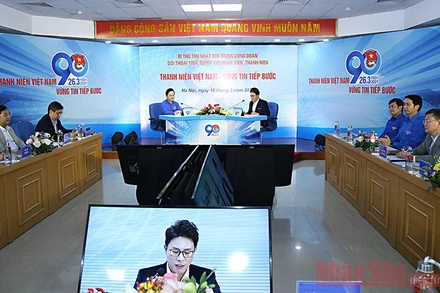 Toàn cảnh Chương trình đối thoại.