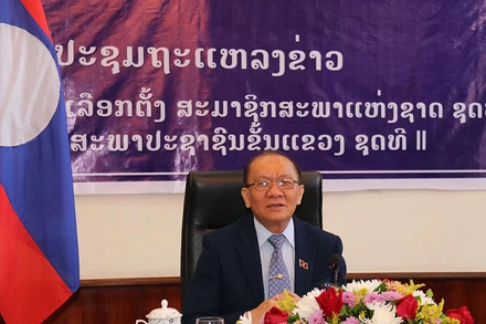 TS Somphu Duongsavan khẳng định, bầu cử Quốc hội Lào khóa IX và Hội đồng nhân dân tỉnh khóa II đã thành công tốt đẹp.