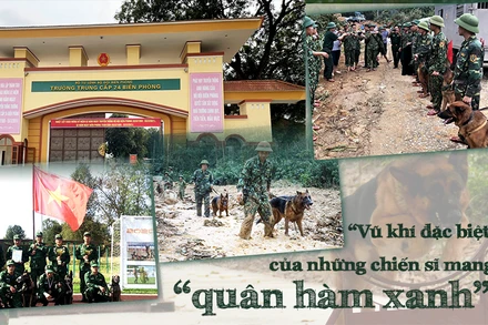 "Vũ khí đặc biệt" của những chiến sĩ mang "quân hàm xanh"