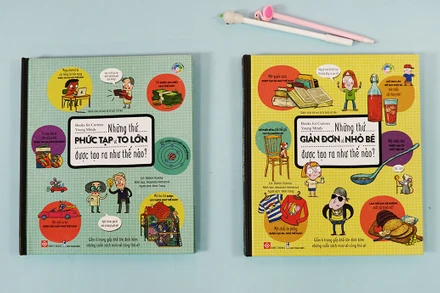 Bộ sách “Books for curious young minds - Dành cho những tâm hồn trẻ thơ hiếu kỳ”.
