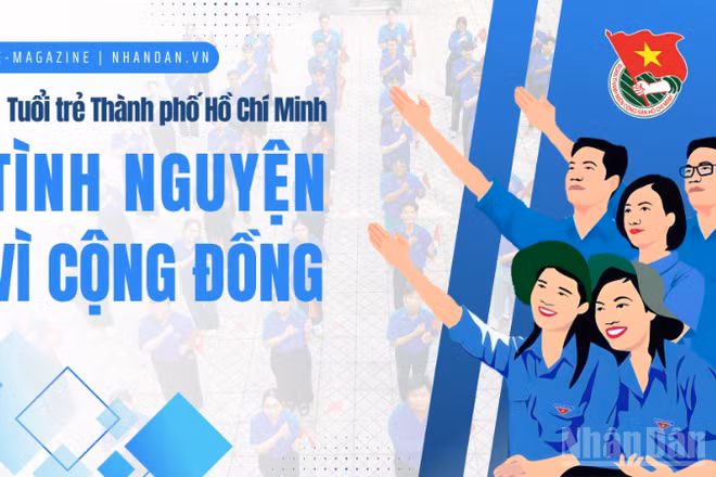Tuổi trẻ Thành phố Hồ Chí Minh phát huy tinh thần xung kích vì cộng đồng.